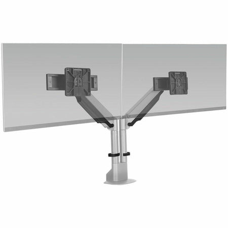 HAT Design Works E2-2-124 Mounting Arm for Monitor, Display Screen - Silver - Landscape/Portrait - E2-2-124
