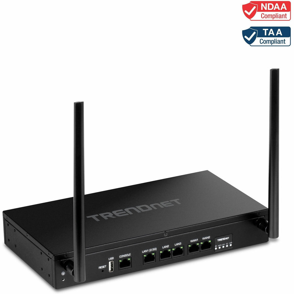 TRENDnet TEW-929DRU Wi-Fi 6 IEEE 802.11ax Ethernet Wireless Router - TAA Compliant - TEW-929DRU