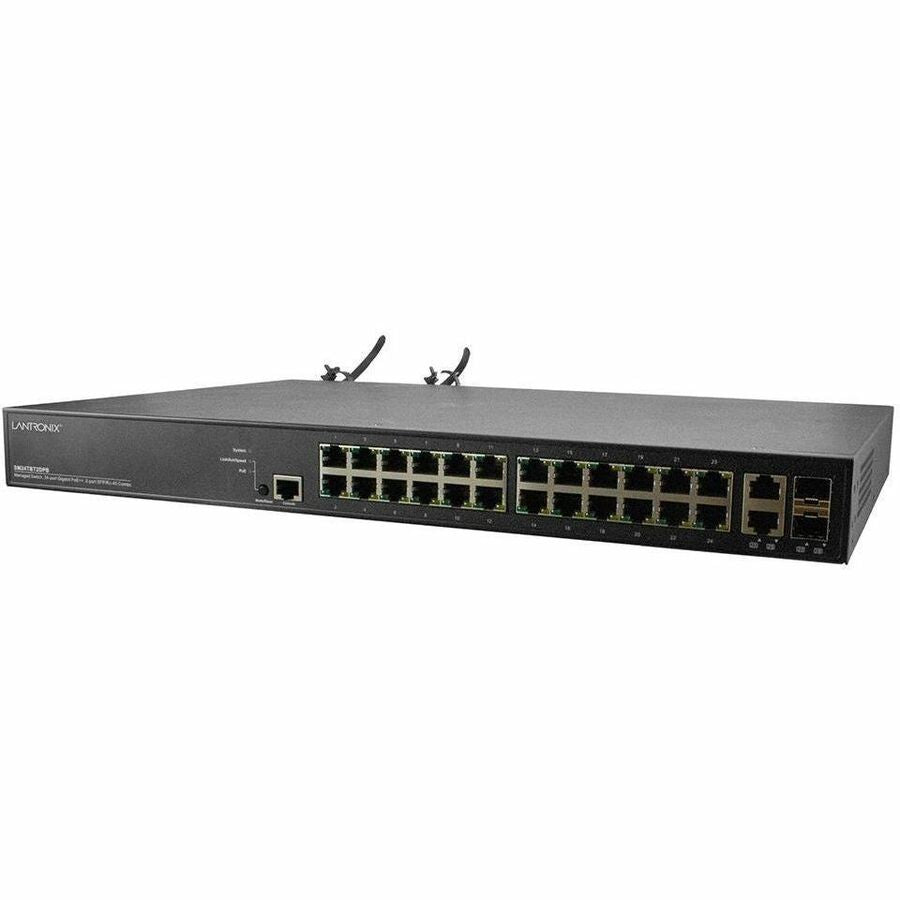 Lantronix SM24TBT2DPB Ethernet Switch - SM24TBT2DPB-NA