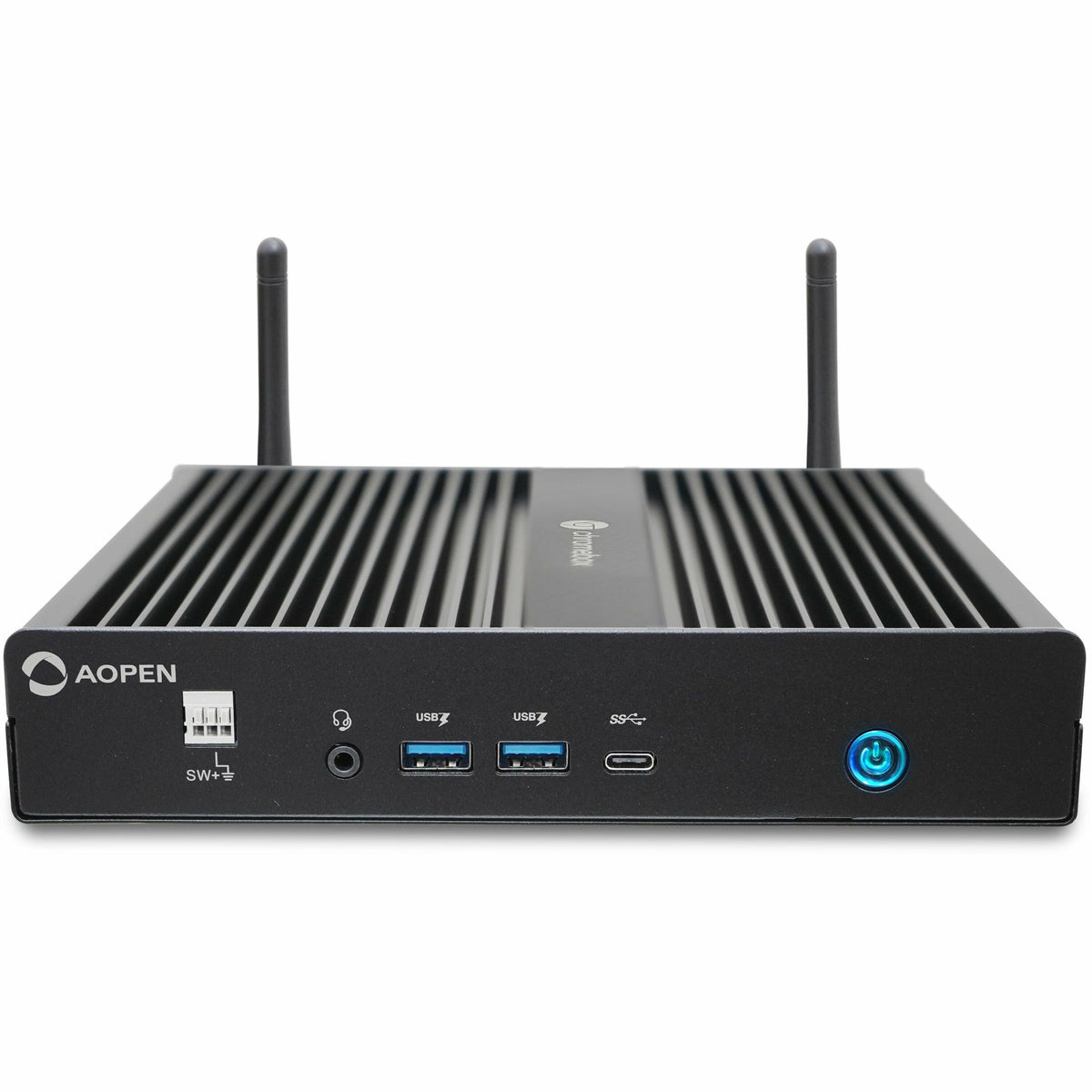 AOPEN Chromebox Commercial 3 - AI Ready - Fanless - Ventless - Intel Celeron 7305 - 4 GB RAM - 64 GB SSD - 91.CX200.GA10