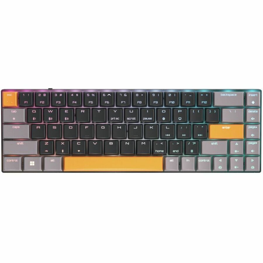 CHERRY MX-LP 2.1, WIRELESS, Bluetooth, MX LOW PROFILE SPEED RGB SWITCH, Black, For Office and Gaming - G80-3860LVAUS-2