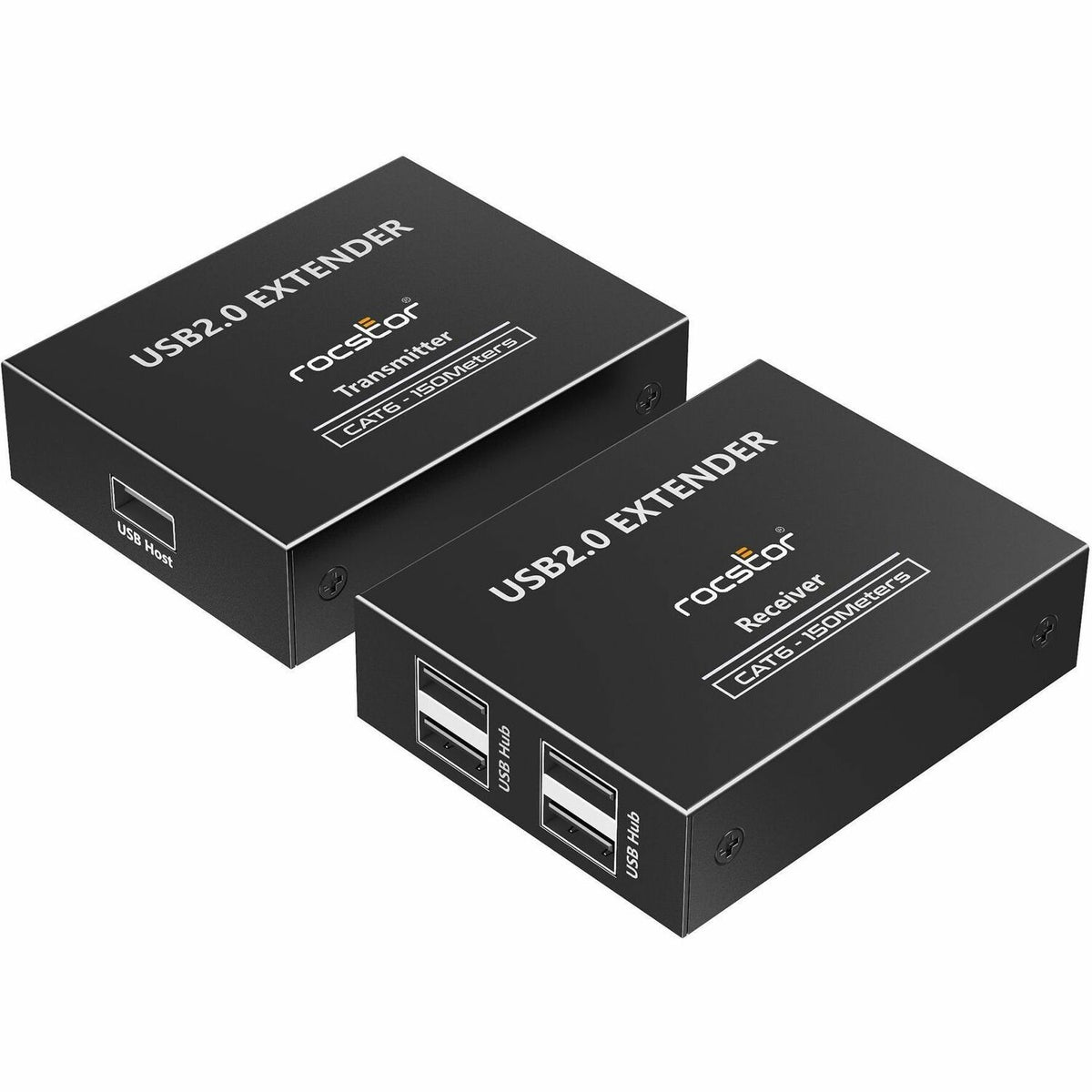 TrueReach 4 Port USB 2.0 Over Cat5/Cat6/Cat6a/Cat7 Extender - Y10G004-B1