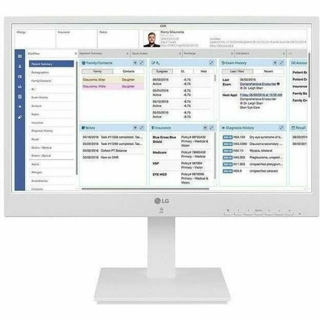 LG 24CR671NK-6P All-in-One Thin Client - Intel Pentium N6005 Quad-core (4 Core) 2 GHz - White - 24CR671NK6P