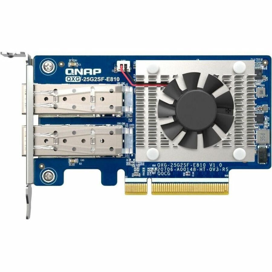 QNAP QXG-25G2SF-E810 25Gigabit Ethernet Card - QXG-25G2SF-E810