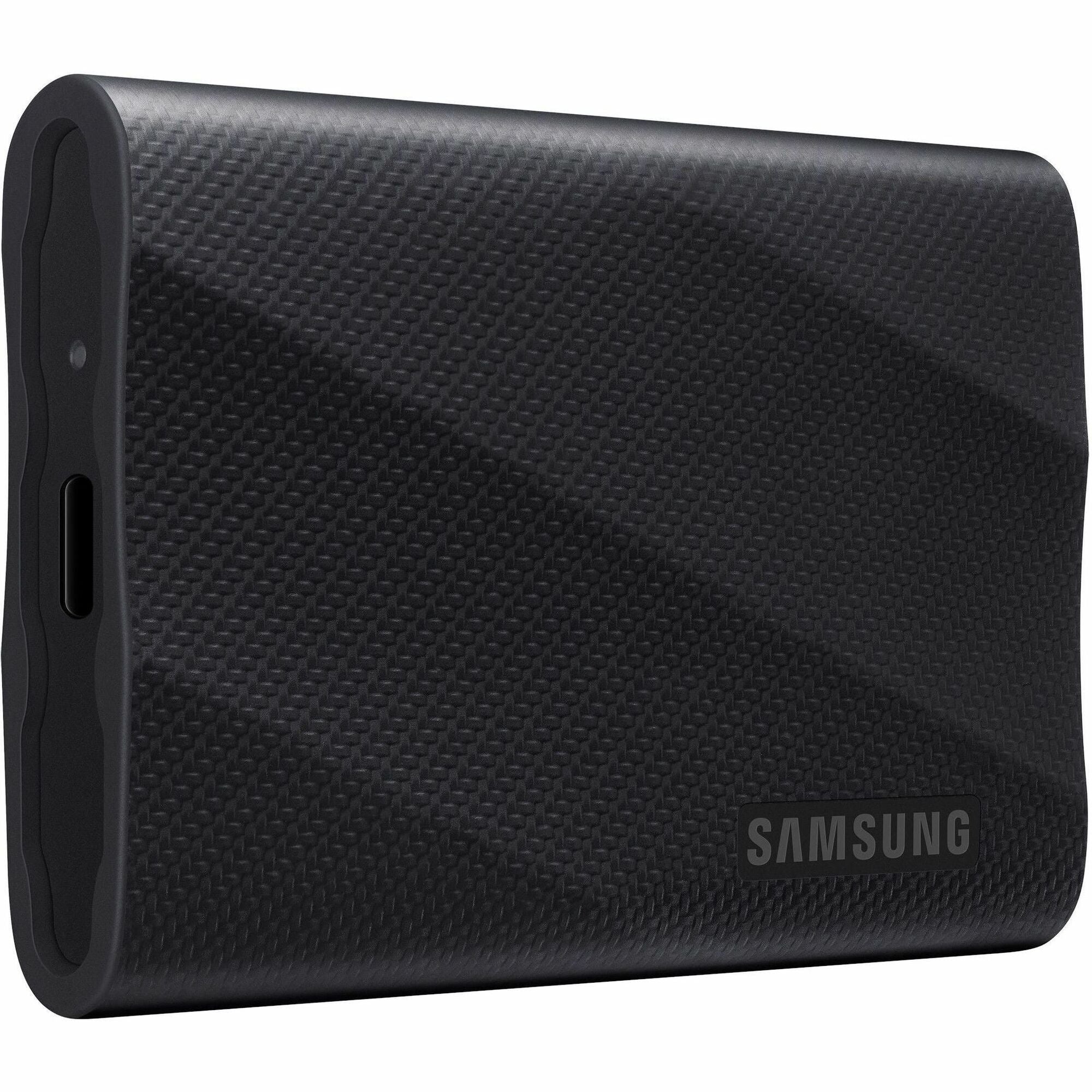 Samsung T9 4 TB Portable Rugged Solid State Drive - External - PCI Express NVMe - Black - MU-PG4T0B/AM