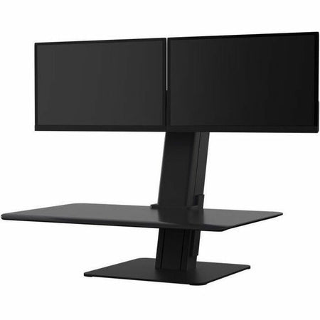 Humanscale QuickStand Eco, Dual Monitor, Black - QSE2DMB
