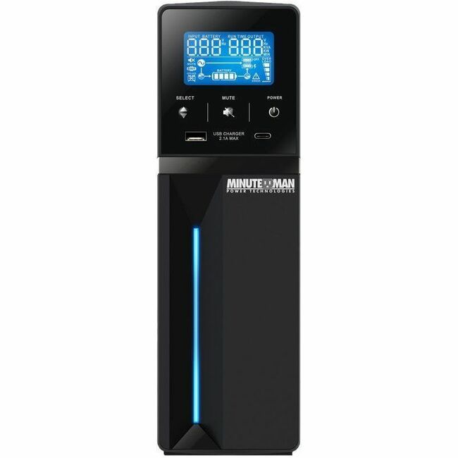 Minuteman Entrust-LG ETR1500LGU 1500VA Mini-tower UPS - ETR1500LGU