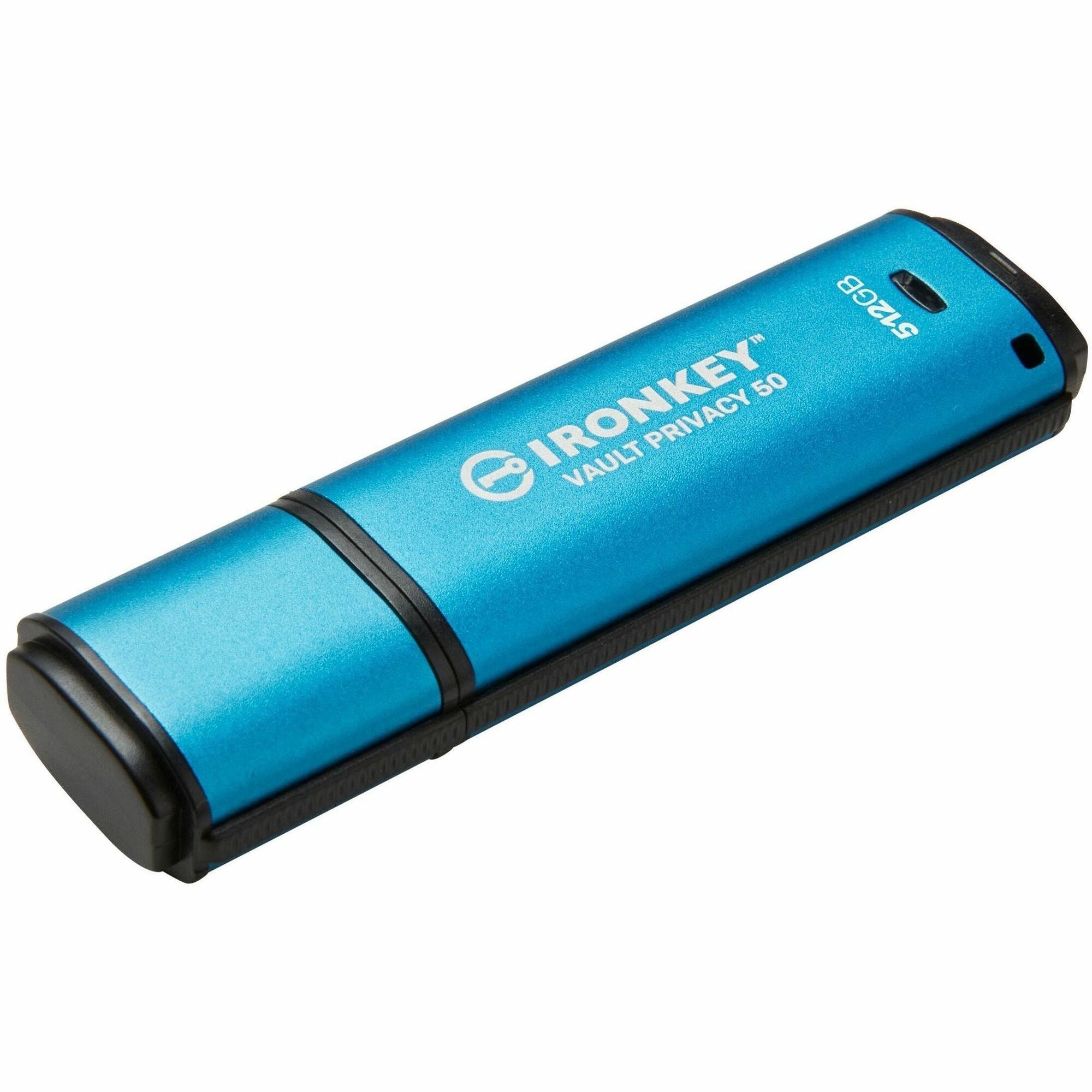 IronKey Vault Privacy 50 Series 512GB USB 3.2 (Gen 1) Type A Flash Drive - IKVP50/512GB