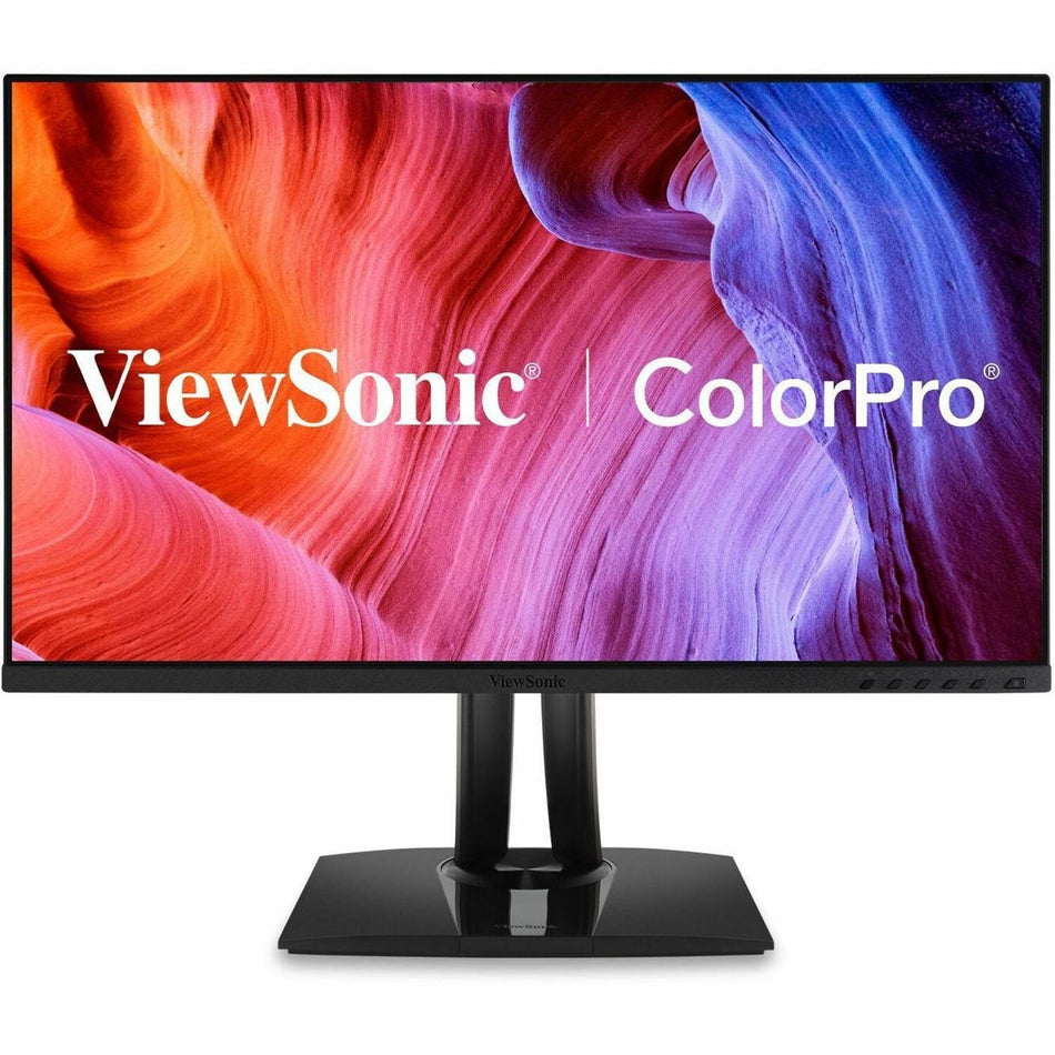 ViewSonic VP275-4K 27 Inch IPS 4K UHD Monitor Designed for Surface with advanced ergonomics, ColorPro 100% sRGB, 60W USB C, HDMI and DisplayPort inputs or Home and Office - VP275-4K