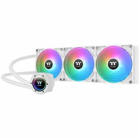 Thermaltake TH420 V2 ARGB Sync All-In-One Liquid Cooler - Snow Edition - CL-W378-PL14SW-A