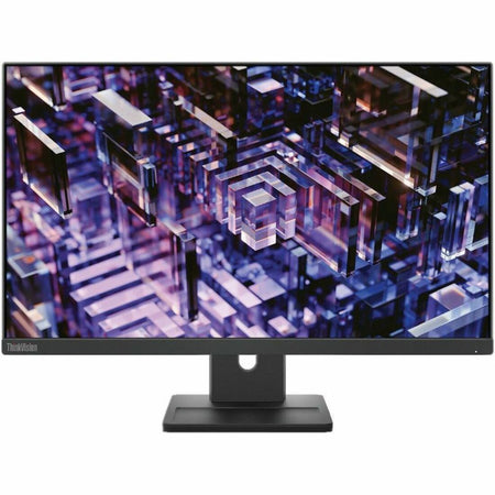 Lenovo ThinkVision E24q-30 24" Class WQHD LED Monitor - 16:9 - Raven Black - 63ECGAR2US