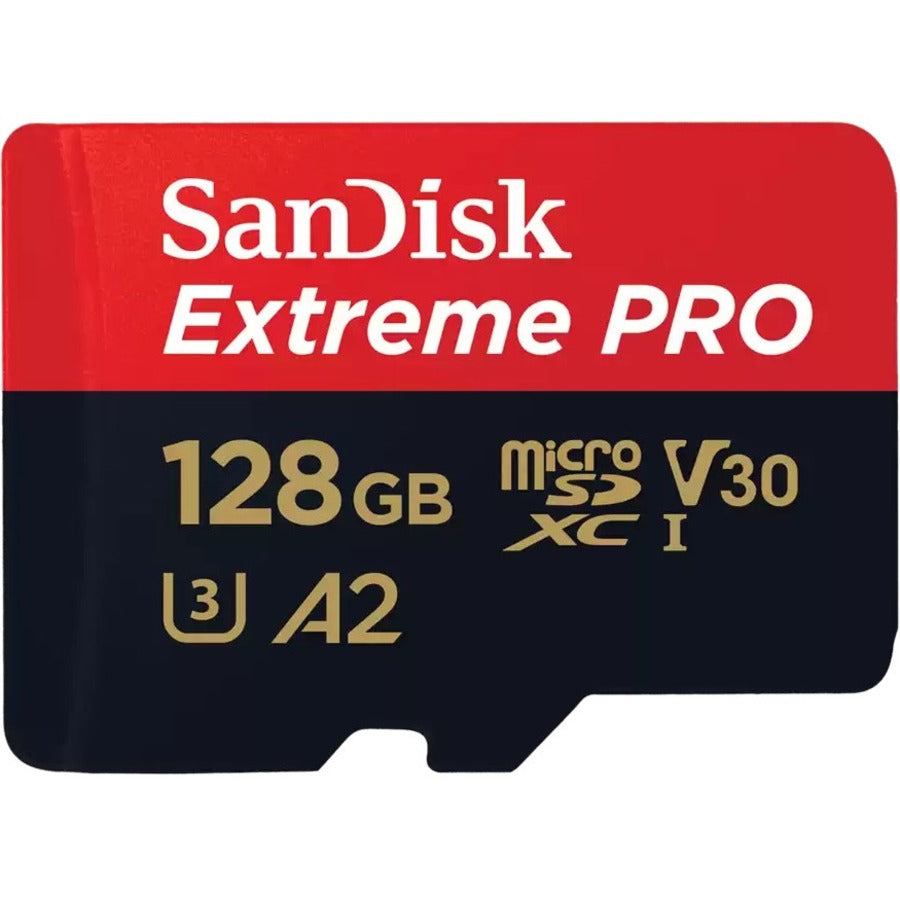 SanDisk Extreme PRO 128 GB Class 3/UHS-I (U3) V30 microSDXC - SDSQXCD-128G-GN6MA