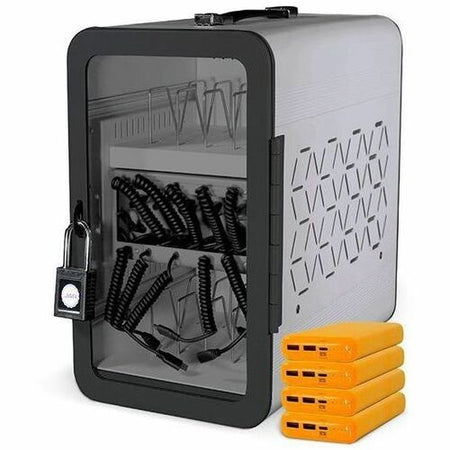 JAR Systems Adapt12 USB-C Charging Station with Active Charge Starter Kit - A12USBC4PBYL