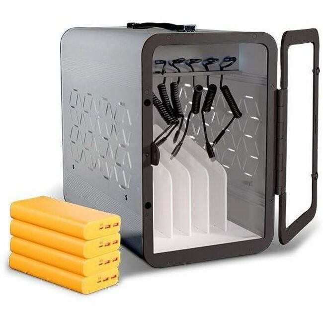 JAR Systems Adapt6 USB-C Charging Station with Active Charge Upgrade - A6USBC4PBYL