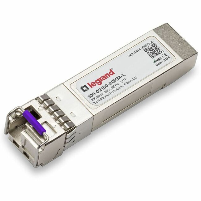 Ortronics Calix SFP+ Module - 100-02150-80KM-A