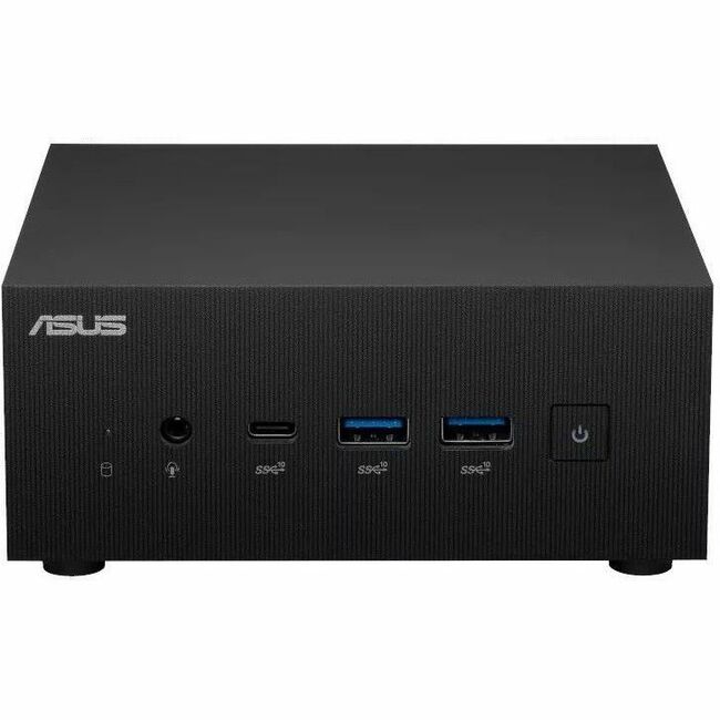 Asus ExpertCenter PN64 PN64-SYS382PX1TH-O Desktop Computer - Intel Core i3 12th Gen i3-1220P - 8 GB - Mini PC - Eco Black - PN64-SYS382PX1TH-O