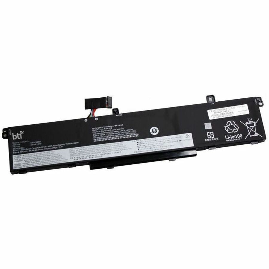 BTI 5B10W13958-BTI 11.55V 92WHR LI-ION BATTERY 5B10W13958, 5B10W13959, L19C6P71, L19L6P71, SB10T83201, SB10T83202 - 5B10W13958-BTI