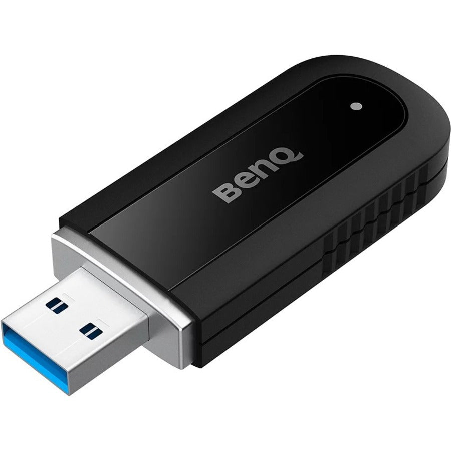 BenQ WD02AT IEEE 802.11 a/b/g/n/ac/ax Bluetooth 5.2 Dual Band Wi-Fi/Bluetooth Combo Adapter for Bluetooth Headset/Speaker - 5A.F8Y28.DE1