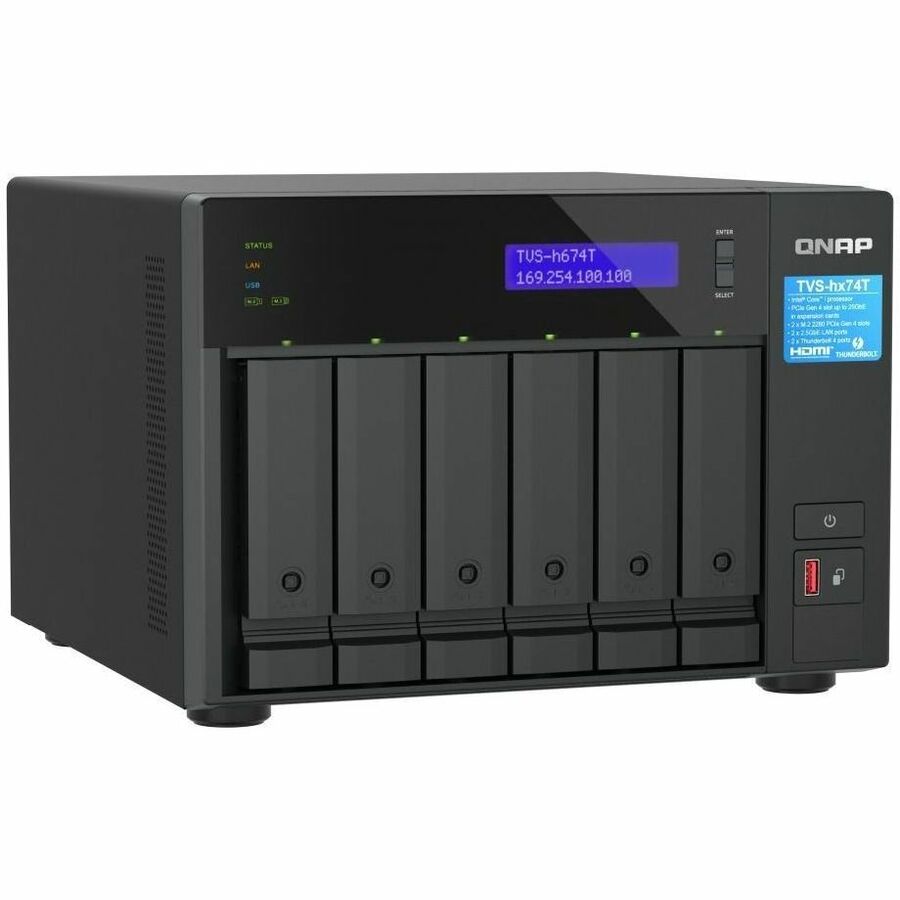 QNAP TVS-h674T-i5-32G SAN/NAS Storage System - TVS-H674T-I5-32G-US