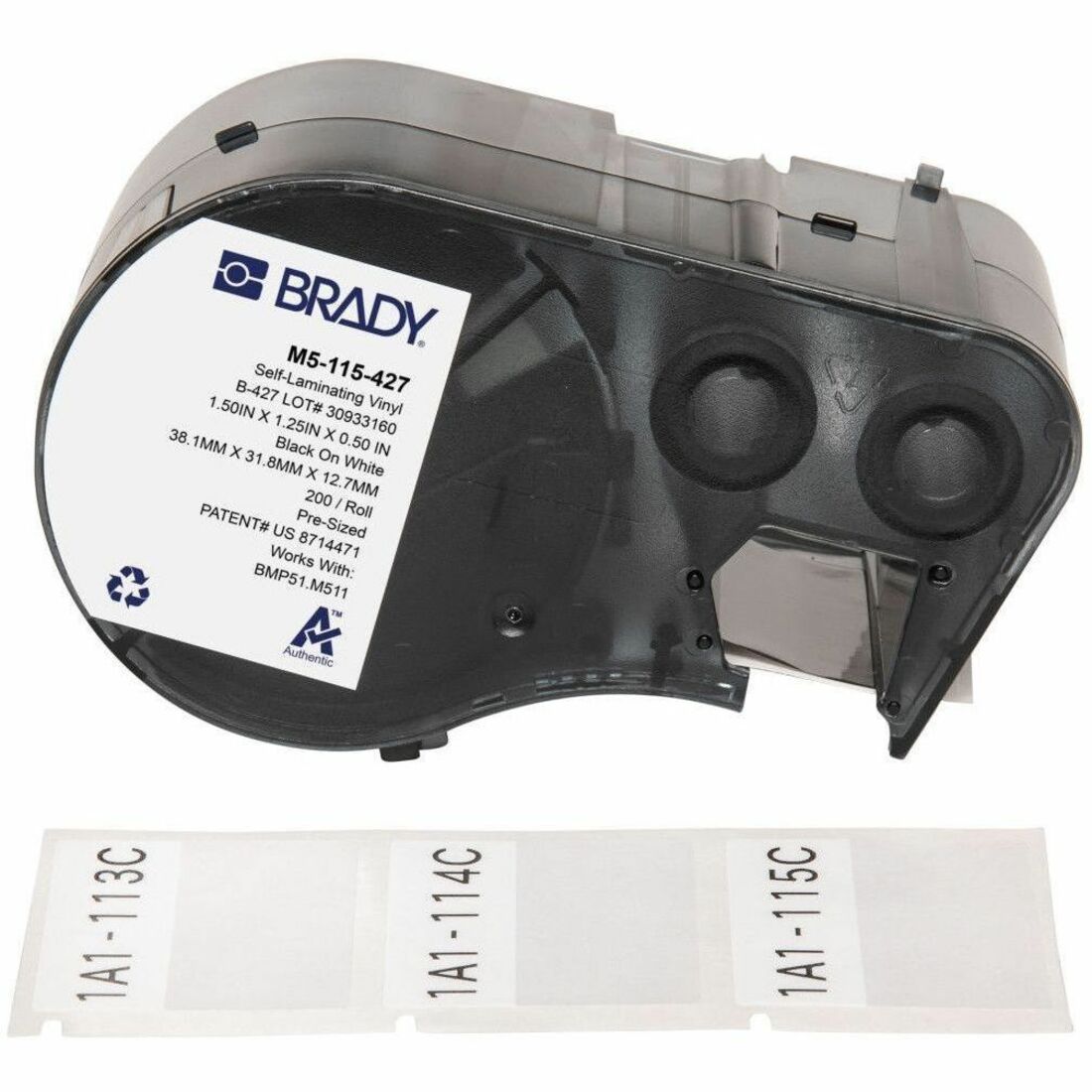 Brady Multipurpose Label - M5-115-427