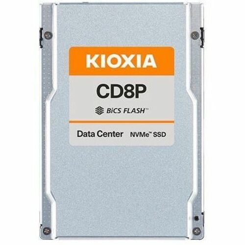 KIOXIA CD8P-R KCD8XPUG30T7 30 TB Solid State Drive - 2.5" Internal - PCI Express NVMe (PCI Express NVMe 5.0 x4) - Read Intensive - Silver - KCD8XPUG30T7