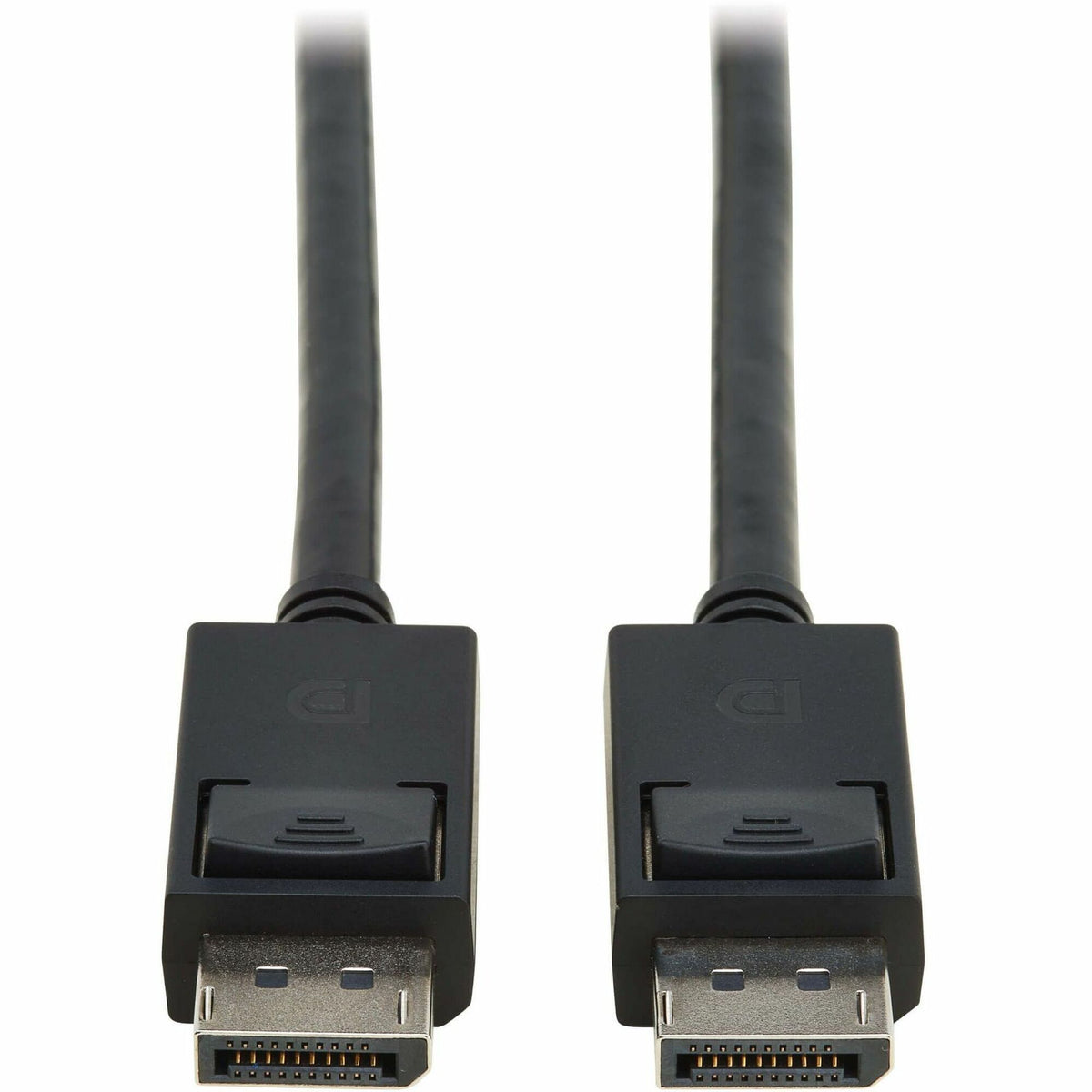 Eaton Tripp Lite Series DisplayPort 2.1 Cable with Latching Connectors (M/M), 8K 60 Hz, 40 Gbps, HDR, HBR3, MST, 4:4:4, HDCP 2.2, Black, 3 ft. (0.9 m) - P580-003-8K6-2