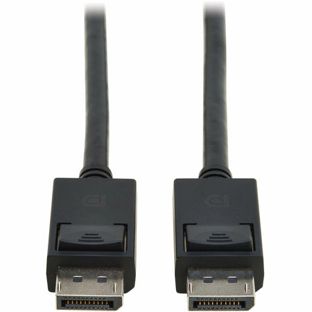 Eaton Tripp Lite Series DisplayPort 2.1 Cable with Latching Connectors (M/M), 8K 60 Hz, 40 Gbps, HDR, HBR3, MST, 4:4:4, HDCP 2.2, Black, 3 ft. (0.9 m) - P580-003-8K6-2