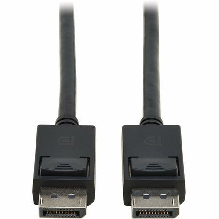 Tripp Lite by Eaton series DisplayPort 2.1 Cable with Latching Connectors (M/M), 8K 60 Hz, 40 Gbps, HDR, HBR3, MST, 4:4:4, HDCP 2.2, Black, 6 ft. (1.8 m) - P5800068K62
