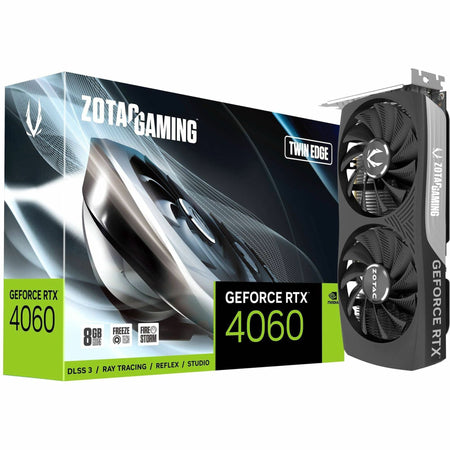 Zotac NVIDIA GeForce RTX 4060 Graphic Card - 8 GB GDDR6 - ZT-D40600E-10M