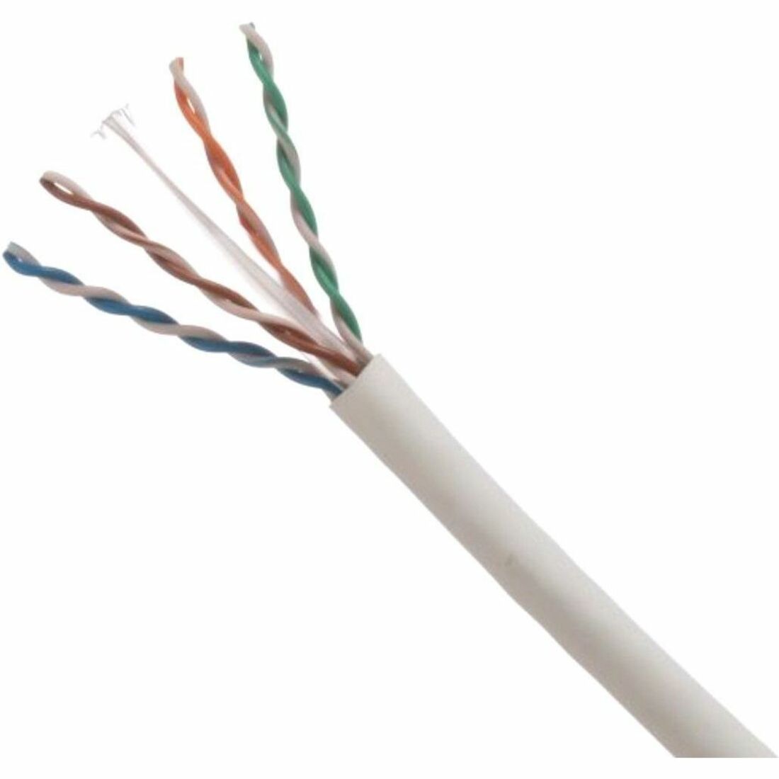 PanNet Copper Cable, Cat 6, 23 AWG, UTP, CMP, White - PUP6004WH-WLPZ