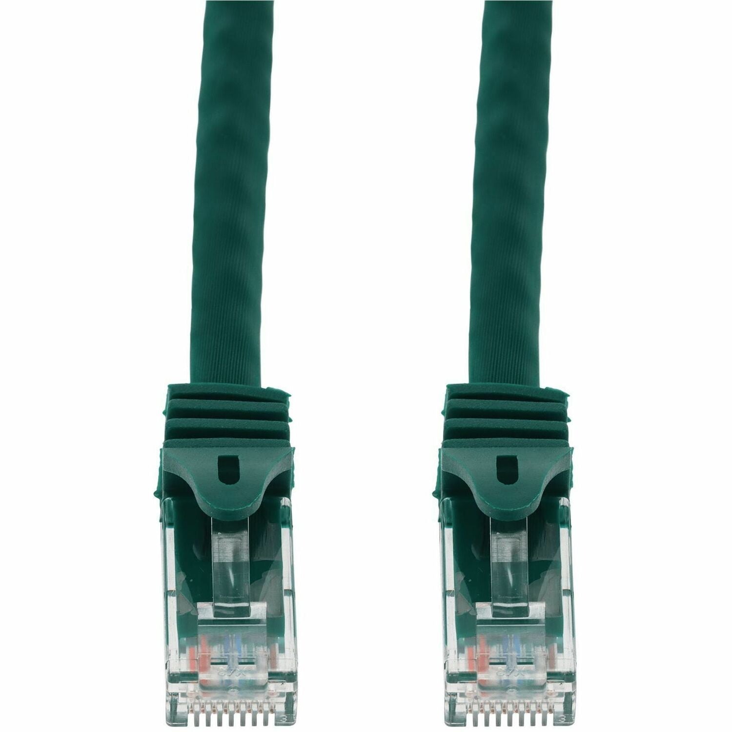 AddOn 1ft Green CAT 6A PVC Ethernet Cable Snagless Easy Boot RJ-45 M/M - ADD-1FCAT6ASN-GN