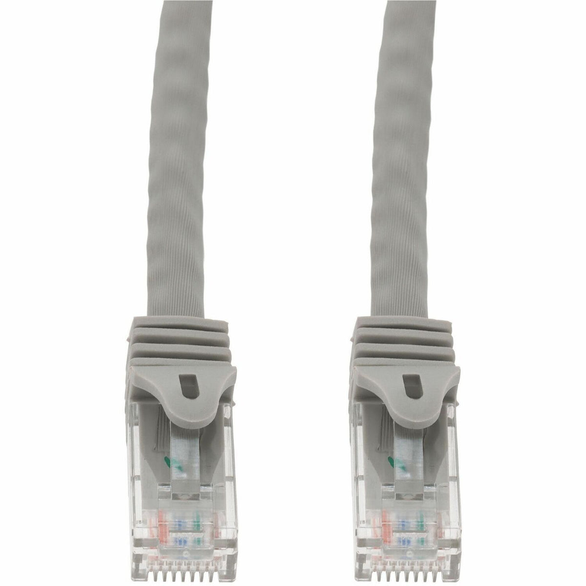 AddOn 50ft Gray CAT 6A PVC Ethernet Cable Snagless Easy Boot RJ-45 M/M - ADD-50FCAT6ASN-GY