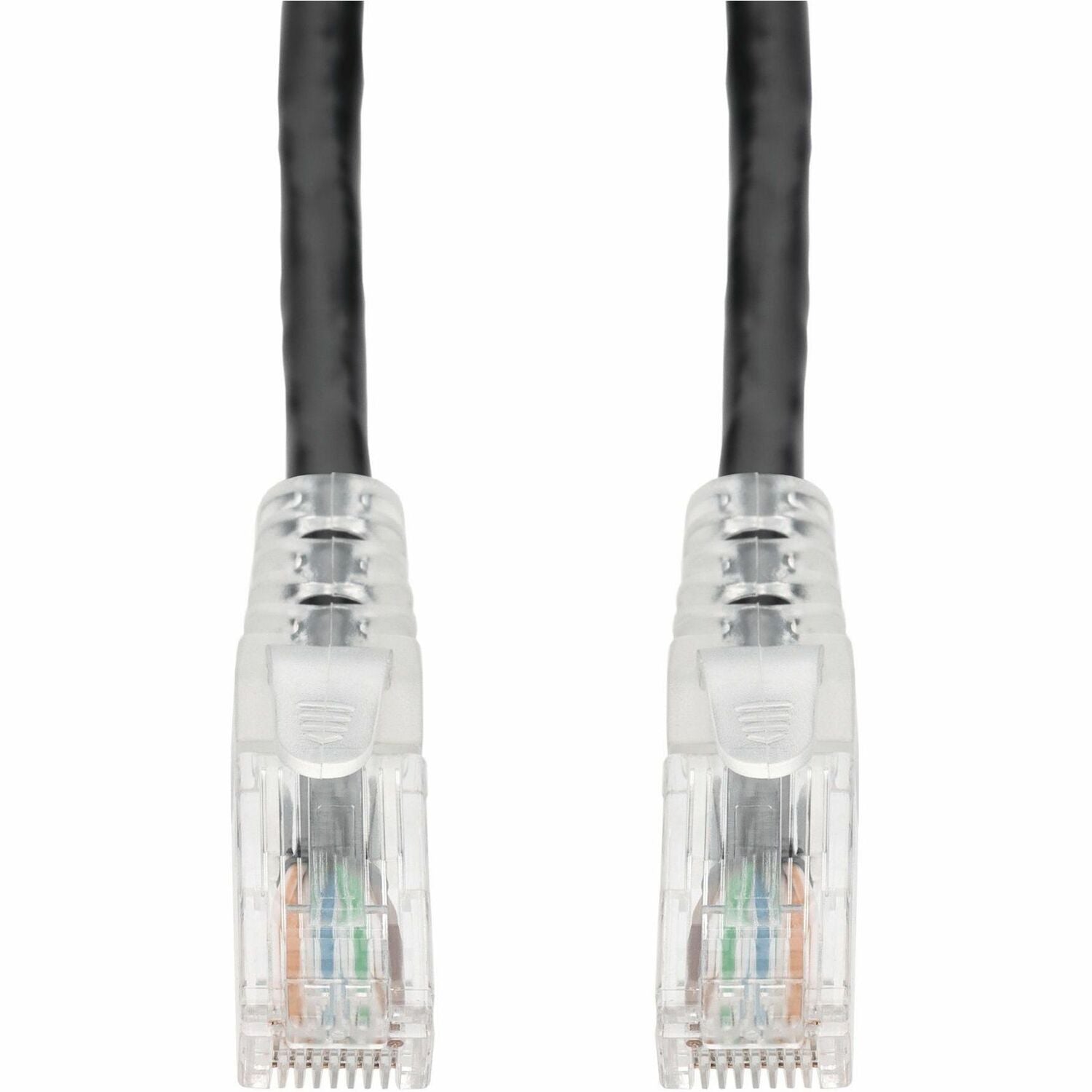 AddOn 4ft Black CAT 6 PVC Ethernet Cable Snagless Easy Clear Boot TAA RJ-45 M/M - ADD-4FCAT6-BK-TAA