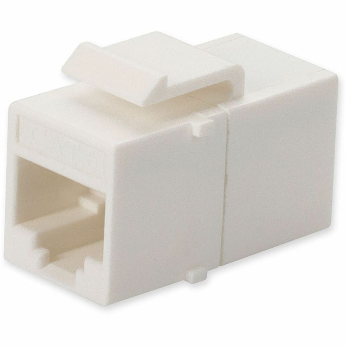 AddOn Cat6 RJ-45 (Female) to RJ-45 (Female) White Inline Coupler - ADD-CAT6CPLR-WE