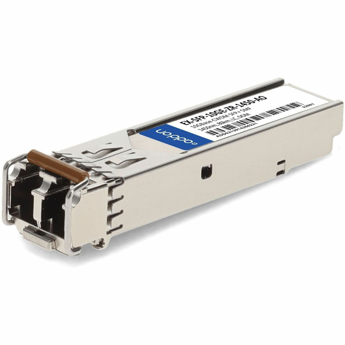 AddOn Juniper Networks&reg; EX-SFP-10GE-ZR-1450 Compatible TAA Compliant 10GBase-CWDM-SFP+ Transceiver (SMF, 1450nm, 80km, LC, DOM) - EX-SFP-10GE-ZR-1450-AO