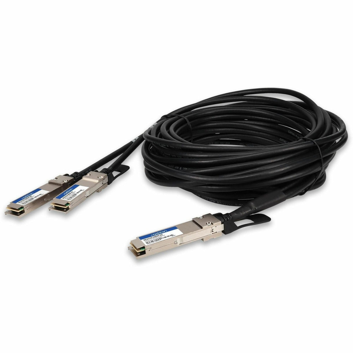 AddOn Mellanox&reg; MCA7J50-H003R Compatible TAA 200GBase-CU QSFP56 to 2xQSFP56 Direct Attach Cable (Active Twinax, 3m, Infiniband HDR) - MCA7J50-H003R-AO