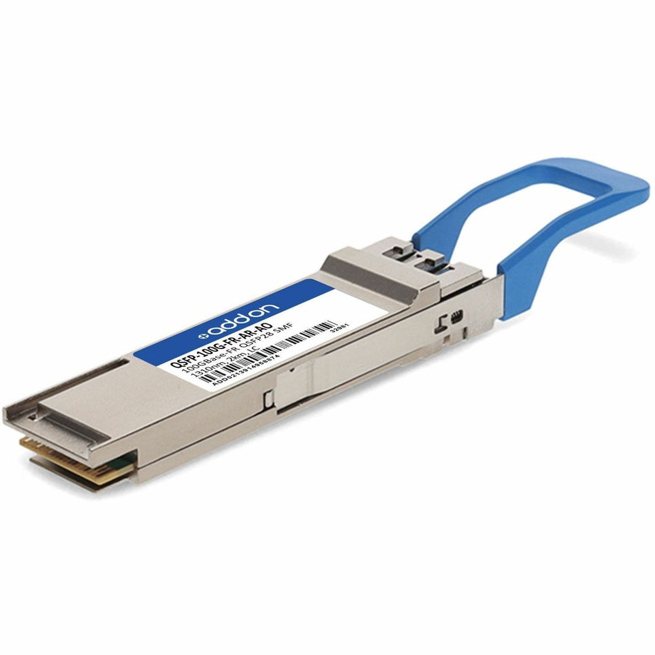 AddOn Arista Networks&reg; QSFP-100G-FR-AR Compatible TAA 100GBase-FR QSFP28 Transceiver (SMF, 1310nm, 2km, LC) - QSFP-100G-FR-AR-AO