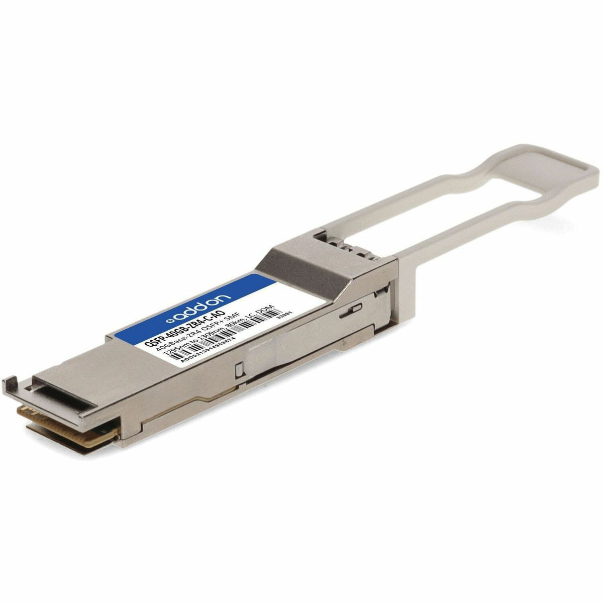 AddOn Cisco&reg; Compatible TAA 40GBase-ZR4 QSFP+ Transceiver (SMF, 1295nm to 1309nm, 80km, LC, DOM) - QSFP-40GB-ZR4-C-AO