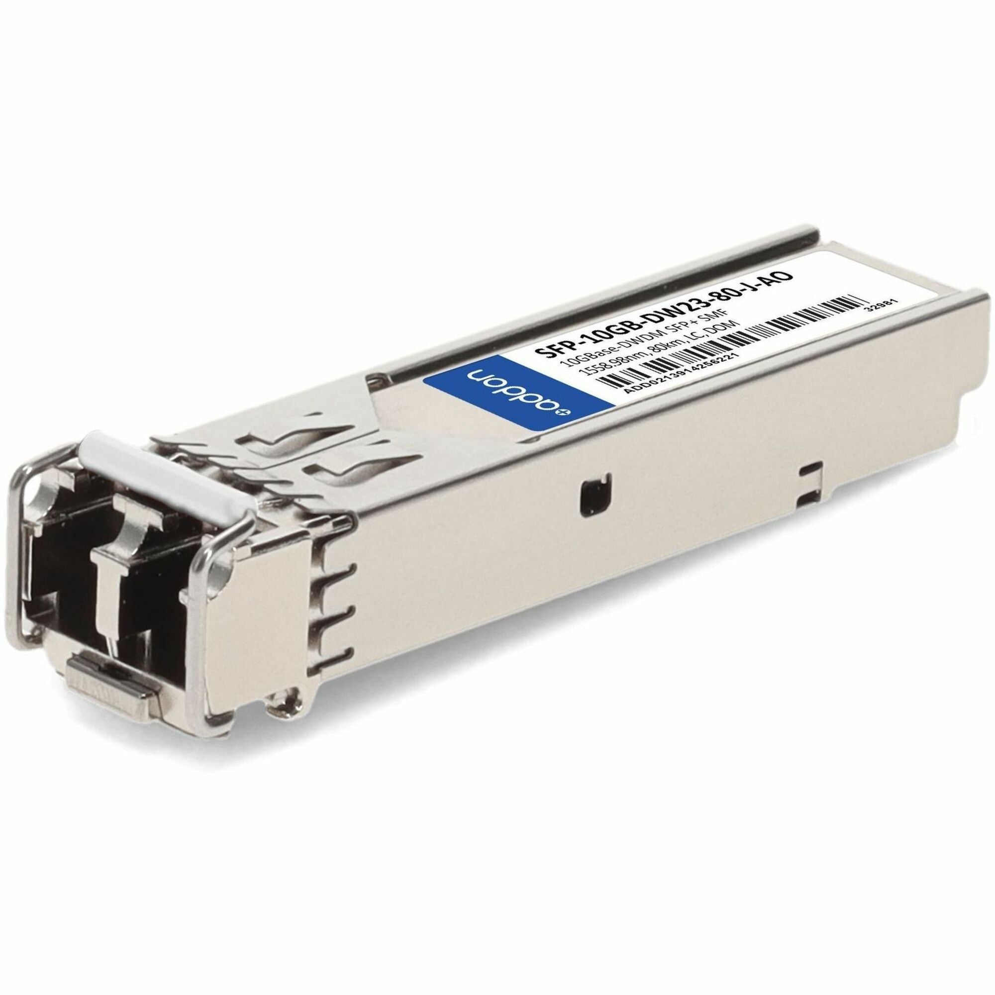 AddOn Juniper Networks&reg; Compatible TAA 10GBase-DWDM SFP+ Transceiver C-Band 100GHz (SMF, 1558.98nm, 80km, LC, DOM) - SFP-10GB-DW23-80-J-AO