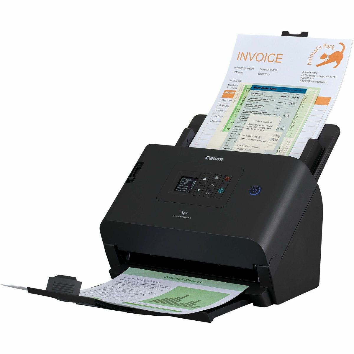 Canon imageFORMULA DR-S250N Sheetfed Scanner - 600 dpi Optical - 6383C002