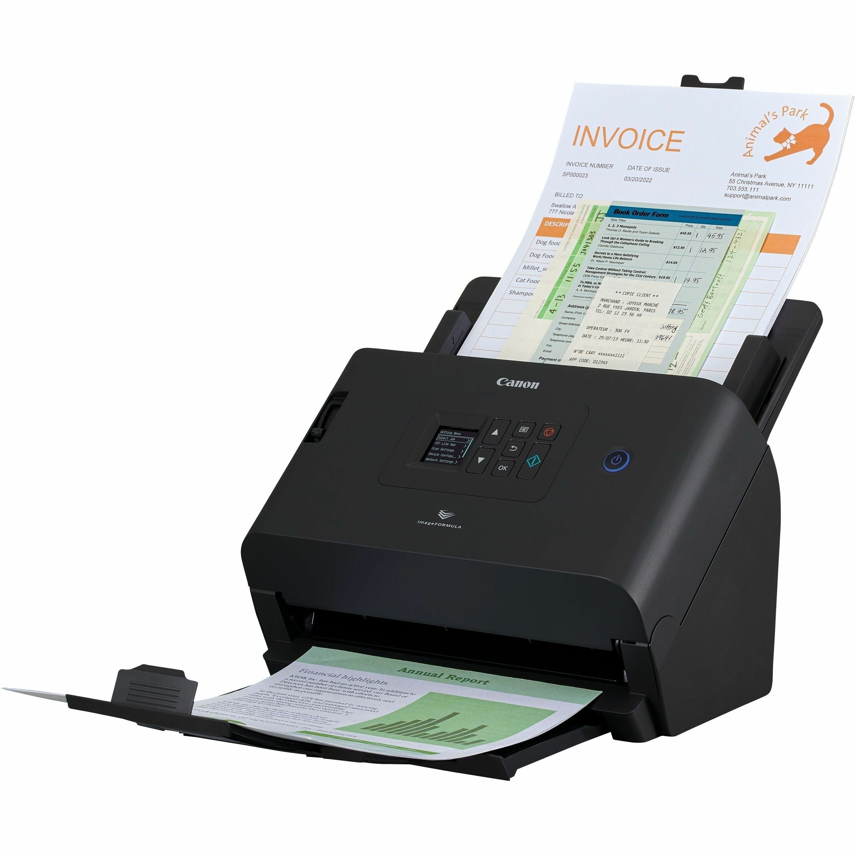 Canon imageFORMULA DR-S250N Sheetfed Scanner - 600 dpi Optical - 6383C002