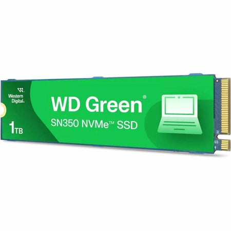 WD Green SN350 WDS100T3G0C-00AZL0 1 TB Solid State Drive - M.2 2280 Internal - PCI Express NVMe (PCI Express NVMe 3.0 x4) - WDS100T3G0C-00AZL0