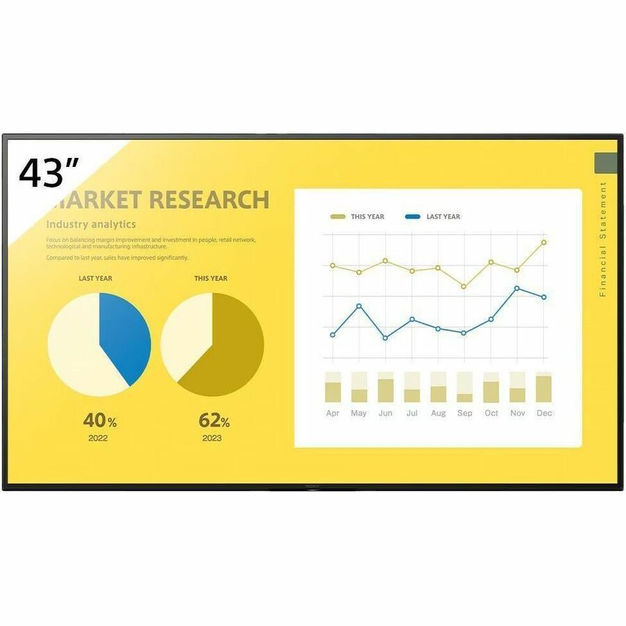 Sony Professional FW-43EZ20L Digital Signage Display - FW43EZ20L