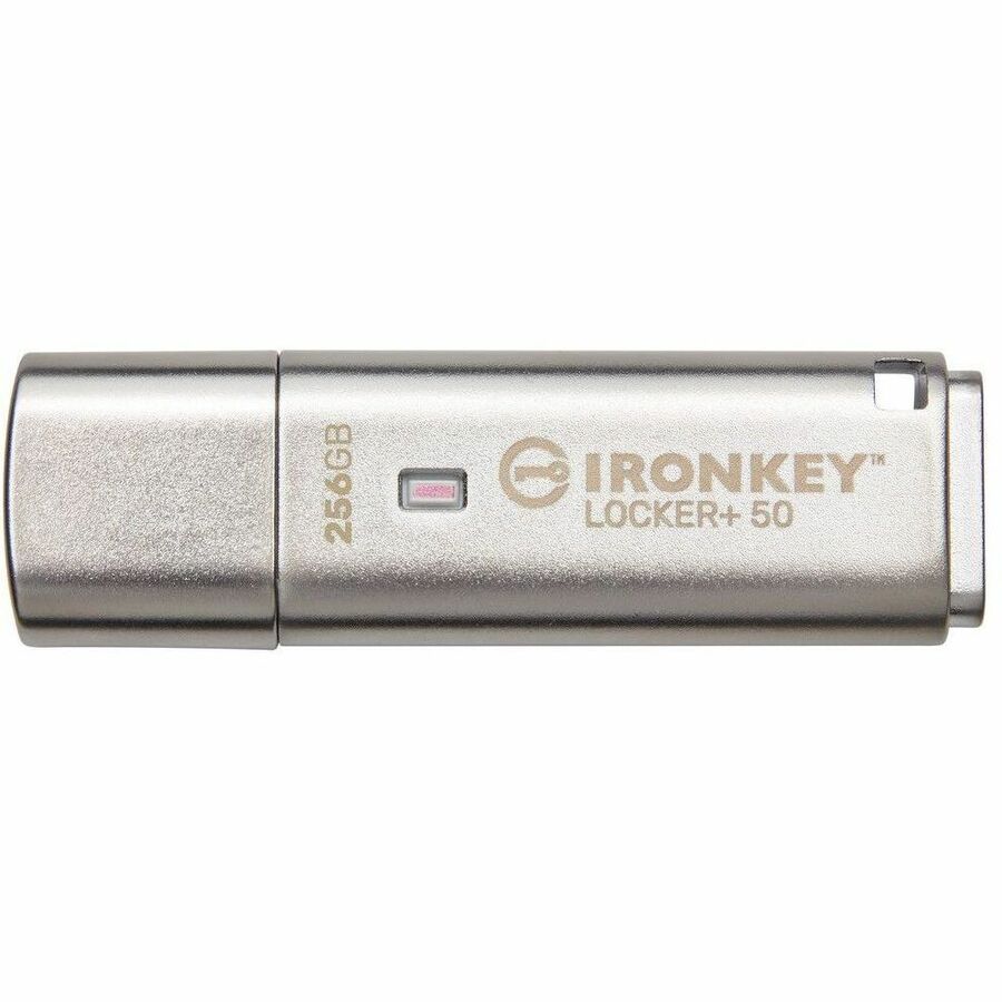 Kingston IronKey+ 50 256GB USB 3.2 (Gen 1) Type A Flash Drive - IKLP50/256GB