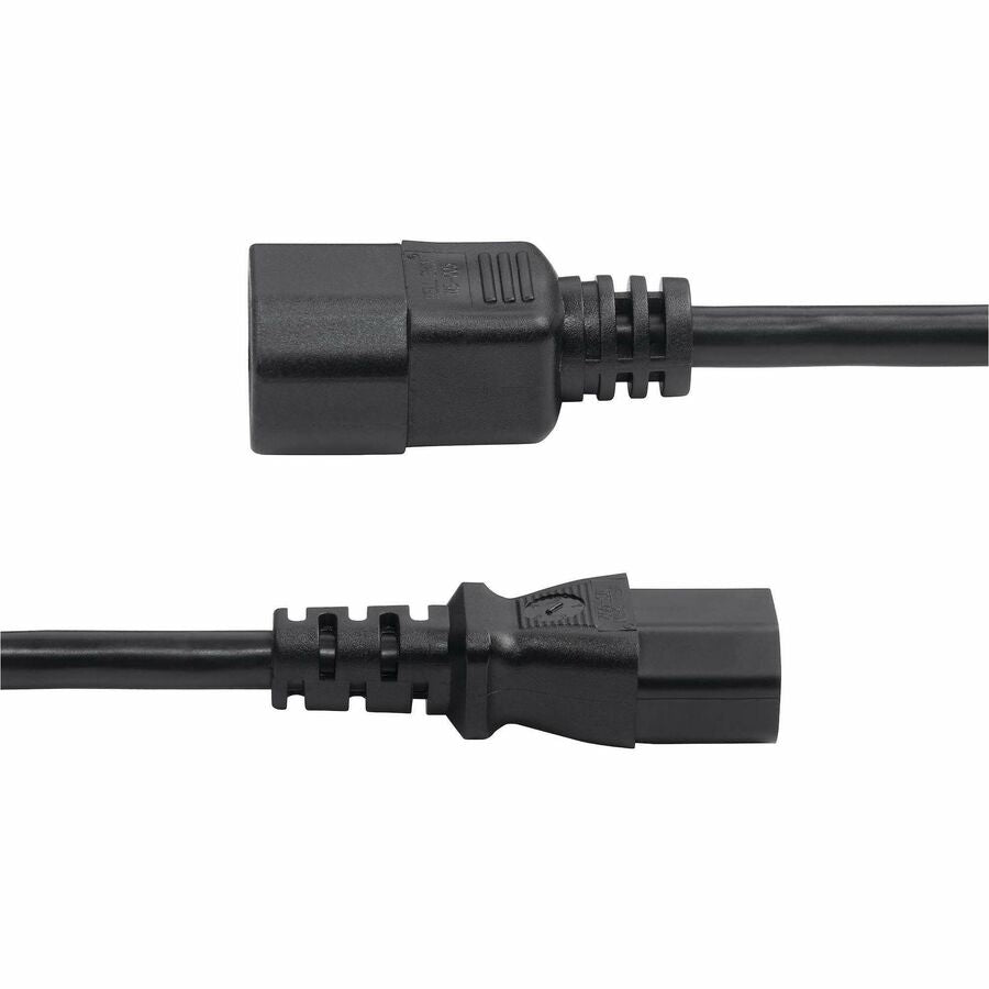 StarTech.com 2ft (60cm) Power Extension Cord, IEC 60320 C14 to C13 PDU Power Cord, 10A 250V, 18AWG, UL Listed - 8713-8200-POWER-CORD