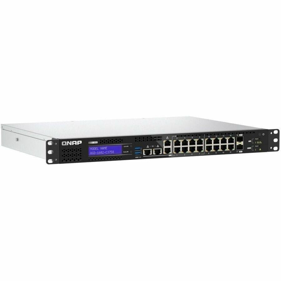 QNAP QGD-1602-C3758-16G Ethernet Switch - QGD-1602-C3758-16G-US