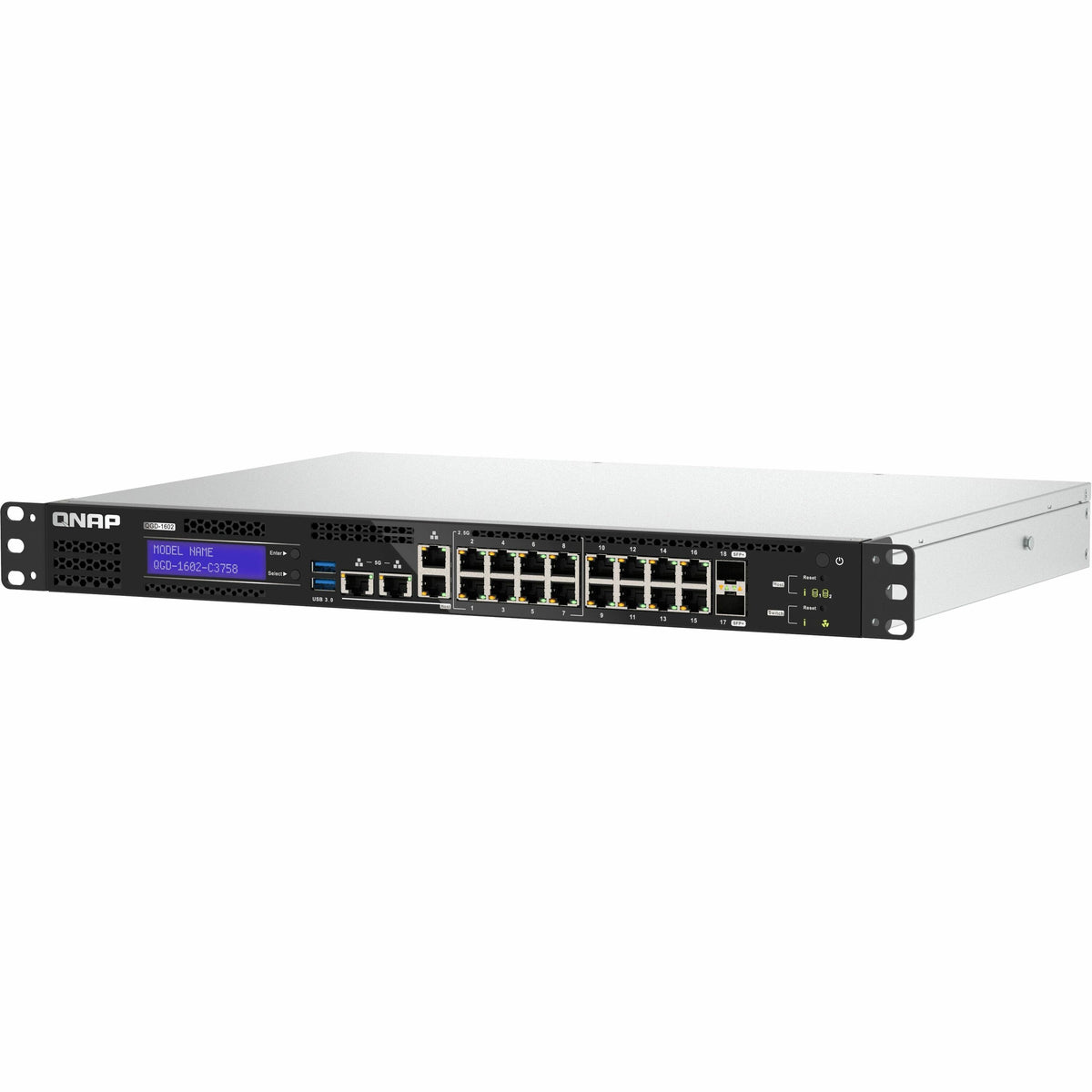 QNAP QGD-1602-C3558-8G Ethernet Switch - QGD-1602-C3558-8G-US