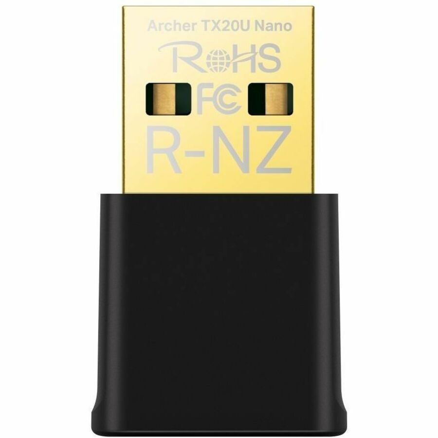 TP-Link Archer TX20U Nano AX1800 IEEE 802.11 a/b/g/n/ac/ax Dual Band Wi-Fi Adapter for Desktop Computer - ARCHER TX20U NANO