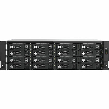 QNAP TL-R1600PES-RP Drive Enclosure SATA/600, SATA/300 - PCI Express Host Interface - 3U Rack-mountable - TL-R1600PES-RP-US
