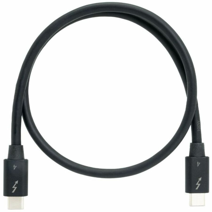 QNAP Thunderbolt 4 Passive 40Gb/s 0.5m USB Type-C Cable - CAB-TBT4-0M5